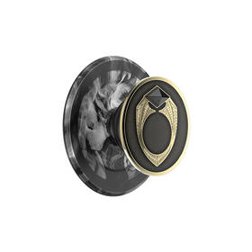 【哈利波特黑魔法】马沃罗·冈特的戒指·MagSafe圆啪嗒 MAGSAFE磁吸手机气囊支架 Round圆啪嗒系列 奢华金 图腾