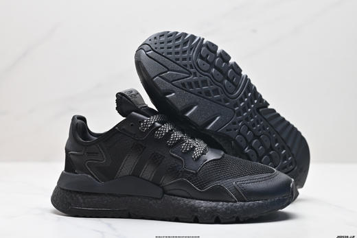 阿迪达斯ADIDAS NITE JOGGER三叶草经典运动跑步鞋HO1716男女鞋 商品图4