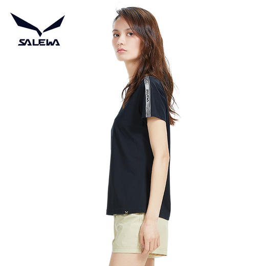 SALEWA|女式短袖棉T恤 SWAJI82010 商品图1