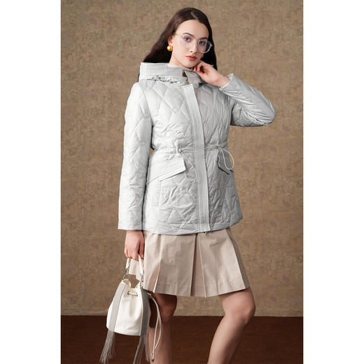乔万尼羽绒服女款冬季新款收腰小个子EF4T241 商品图2