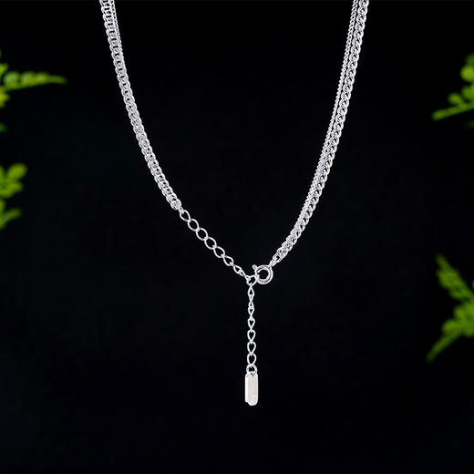 子佩集S925银【浪漫无际】项链纯银【AE00029】原创2双层2501 商品图2