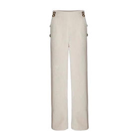 裁缝学苑AS413设计感法式阔腿裤纸样女装裤子高腰直筒休闲裤打版裁剪样板