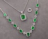 10.53ct刻面祖母绿项链 商品缩略图0