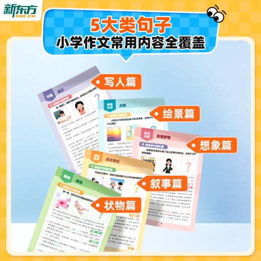 【新东方】小学语文优美句子积累与仿写 商品图2