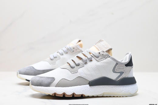 阿迪达斯ADIDAS NITE JOGGER三叶草经典运动跑步鞋HO1716男女鞋 商品图3