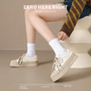 ZHR则则厚底双鞋带休闲鞋软底耐磨女鞋松糕底2024秋ins百搭休闲鞋 商品缩略图6