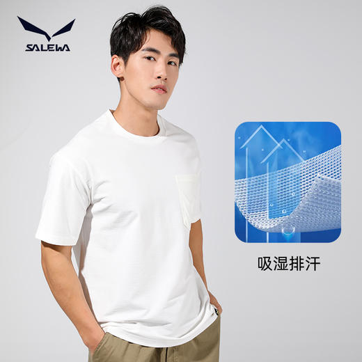 SALEWA|男式短袖T恤 SWAJK810706 商品图1