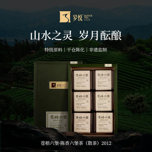【自营】苍梧六堡·陈香六堡茶（散茶）2012 SY 商品图1