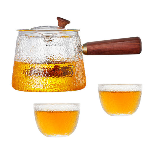 雅集新羽侧把壶600ml套装（带2个小鼓） 商品图0