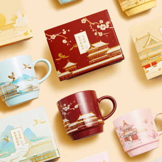【故宫茶具】紫禁城四季马克杯博物馆文创杯子水杯新年生日礼物 商品图5