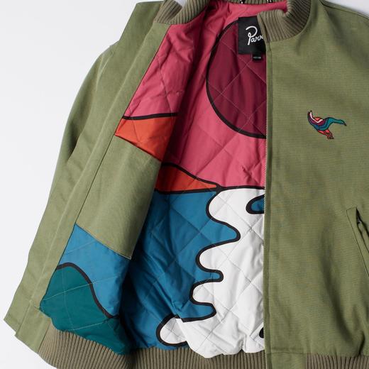 Parra 艺术家灵感彩绘通用夹克厚帆布户外保暖复古秋冬休闲时尚 商品图4