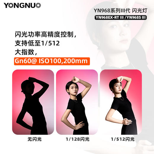 永诺 YN968EX-RT III 高速同步TTL闪光灯 支持RT无线电闪光系统 商品图2