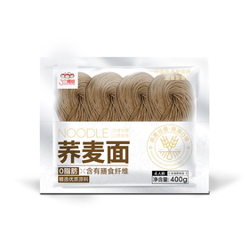 三个樱桃400g荞麦面面条