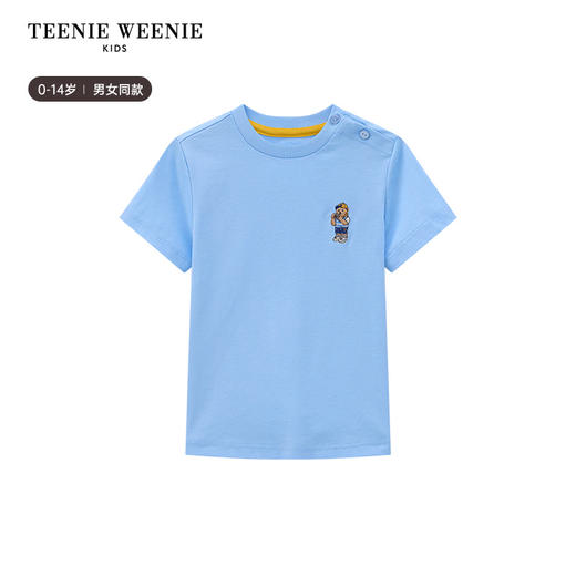 TeenieWeenie Kids小熊童装男女童宝宝凉感刺绣短袖T恤TKRW256392H 商品图6
