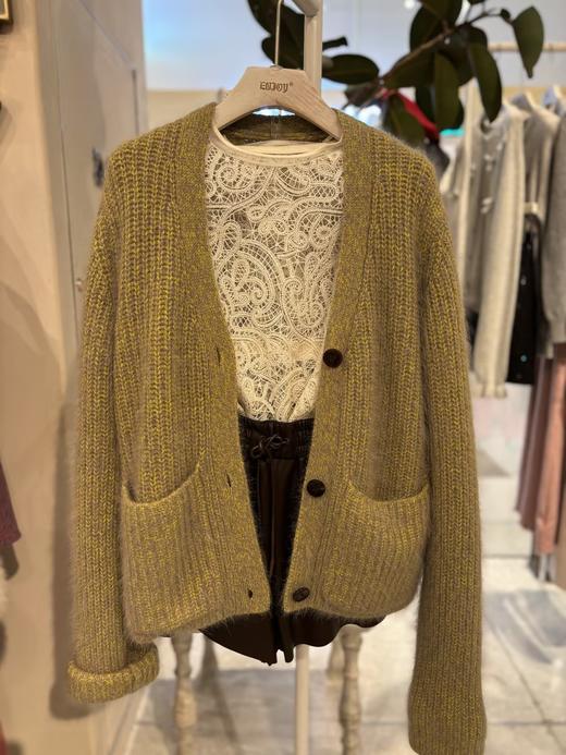 【门店同款】ENJOY冬季翻袖针织开衫 159847553 商品图2