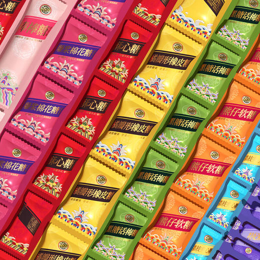 徐福记新年糖桶装420g 商品图4