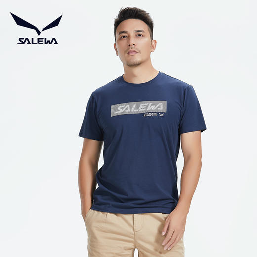 SALEWA|男式短袖棉T恤 SWAJI81011 商品图4