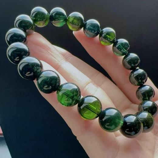 9mm-10mm单圈蓝绿双色碧玺手串 商品图1