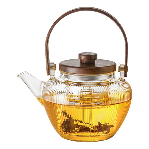雅集玻璃壶蒸煮二用宋执提梁壶800ml 商品图0