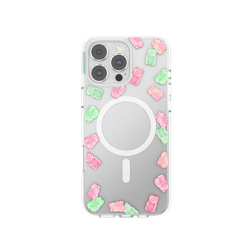 【甜】轻轻小熊雨 POPCASE手机壳 MagSafe Popcase磁吸款 透明 动物 iPhone 16/15/14 商品图2