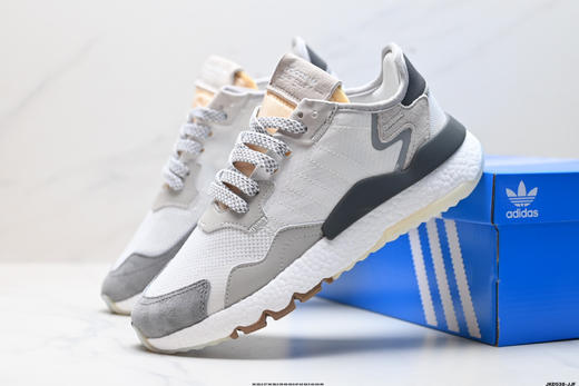 阿迪达斯ADIDAS NITE JOGGER三叶草经典运动跑步鞋HO1716男女鞋 商品图7