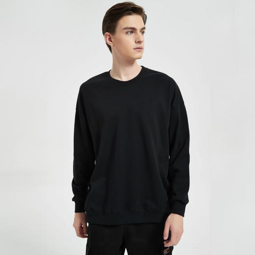 司纤 春季情侣款 重磅卫衣 宽松休闲 挺括有型 帽衫款/圆领款 多色可选 商品图14