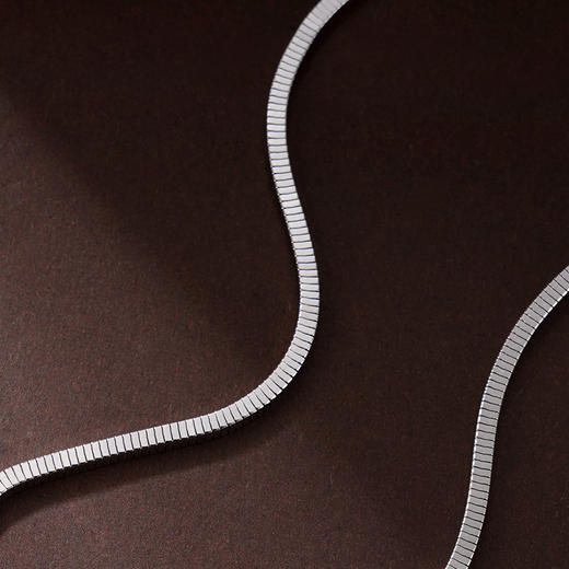 子佩集S925银【静潭】项链纯银【XL-5943】原创2方块2501 商品图2