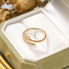 子佩集S925银【永恒之箭】戒指纯银【KK712R】时尚镀金2501 商品缩略图2