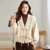 新中式毛衣中国风外套韩版宽松针织开衫CC22-127 商品缩略图1