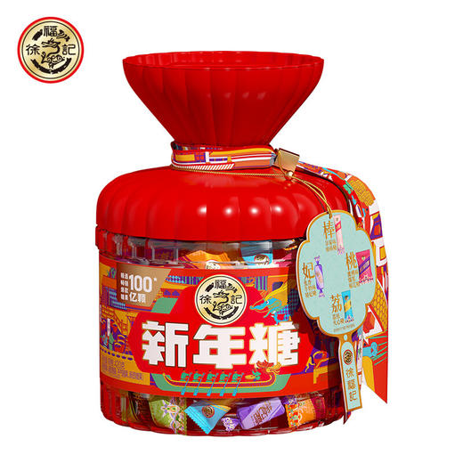 徐福记新年糖桶装420g 商品图7