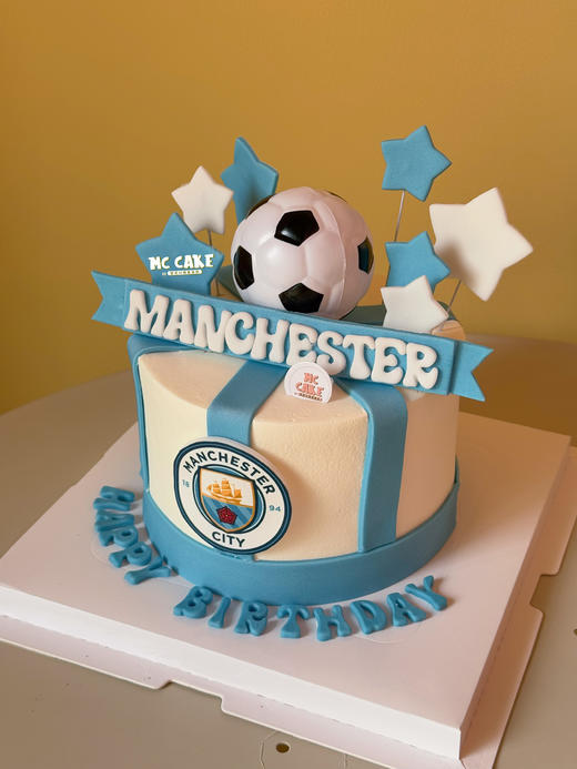 曼彻斯特城足球俱乐部/足球蛋糕 商品图1