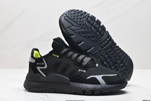 阿迪达斯ADIDAS NITE JOGGER三叶草经典运动跑步鞋HO1716男女鞋 商品图4