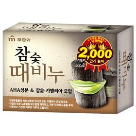 無瑾花竹炭去渍香皂90g무궁화 참숯 때비누
