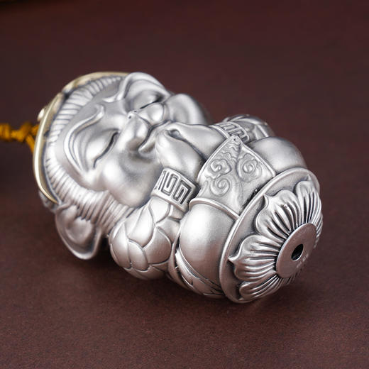 子佩集S999银【禅韵悟空】手把件纯银【SBJ410-1】手把件黑神话悟空2501 商品图5