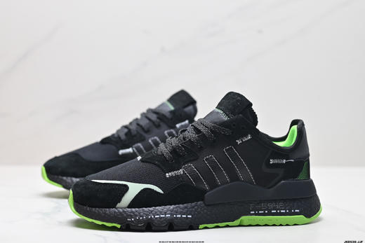 阿迪达斯ADIDAS NITE JOGGER三叶草经典运动跑步鞋HO1716男女鞋 商品图3