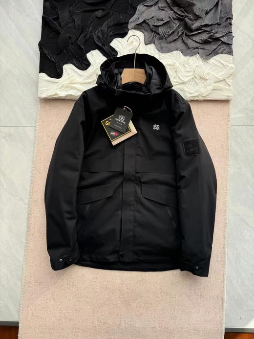 C011510男士秋冬户外保暖羽绒内胆三合一加厚夹克外套 商品图5