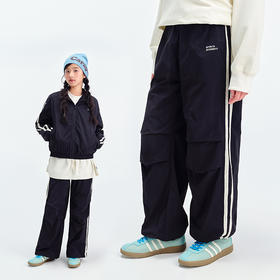 笛莎Deesha青少年女童裤子2025春季女童运动休闲裤