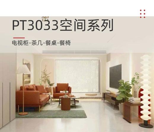 PT3033空间系列-电视柜-茶几-餐台-餐椅 商品图0