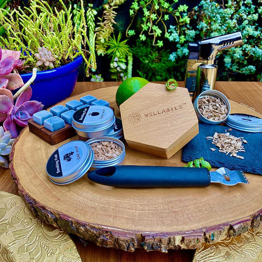 WELLABILE 鸡尾酒与雪茄工具礼品套装 鸡尾酒烟熏器 商品图5