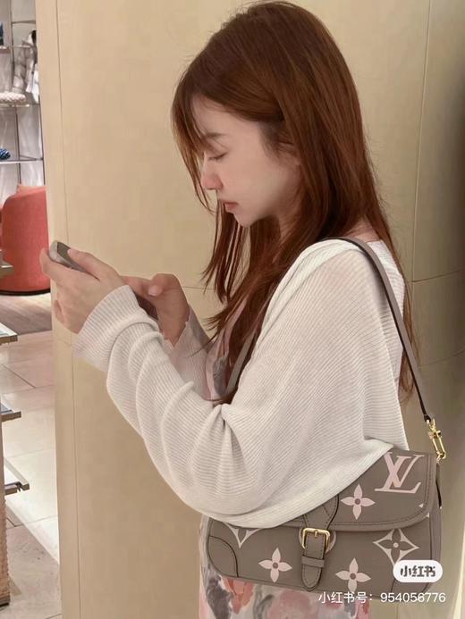 D011551复古气质双肩带百搭单肩斜挎法棍包 商品图6