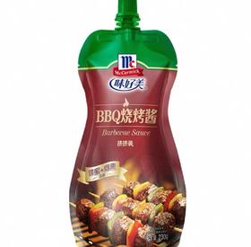 味好美BBQ烧烤酱挤挤装(复合调味酱)230g