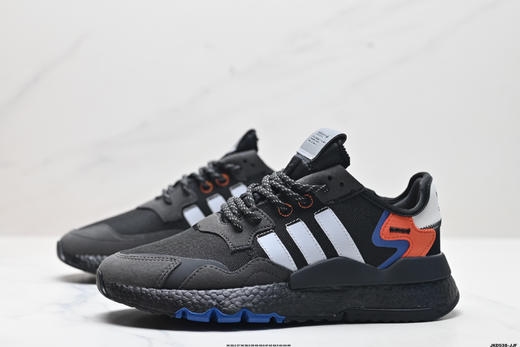 阿迪达斯ADIDAS NITE JOGGER三叶草经典运动跑步鞋HO1716男女鞋 商品图3