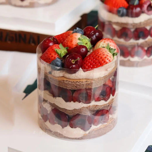 【莓满车厘子】4寸加高款巧克力奶油-车厘子蛋糕 商品图0