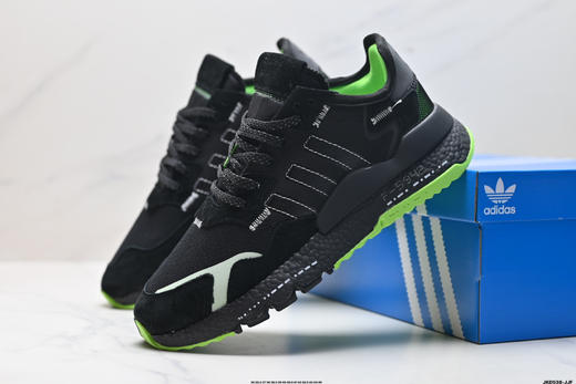 阿迪达斯ADIDAS NITE JOGGER三叶草经典运动跑步鞋HO1716男女鞋 商品图7