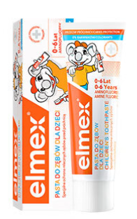 ELMEX艾美适专效防蛀0-6岁幼儿牙膏50ml