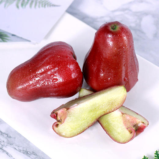 莲雾姐 海南莲雾一件约3斤 低脂、低卡、低热量 清甜多汁 商品图3