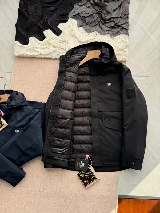 C011510男士秋冬户外保暖羽绒内胆三合一加厚夹克外套 商品图6