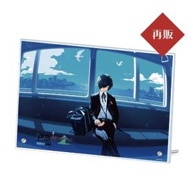 女神异闻录3 P3R 横滨八景岛水族馆联动 亚克力板大摆件 谷子