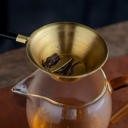 雅集茶具黄铜茶滤网14.8*7.5cm（大号） 商品图3