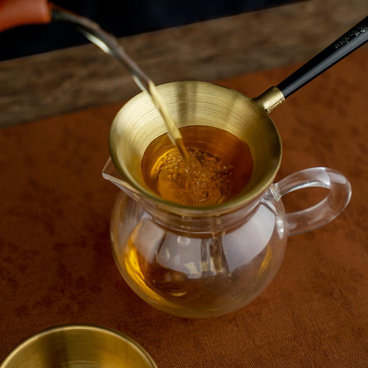 雅集茶具黄铜茶滤网14*6.5cm（小号） 商品图7